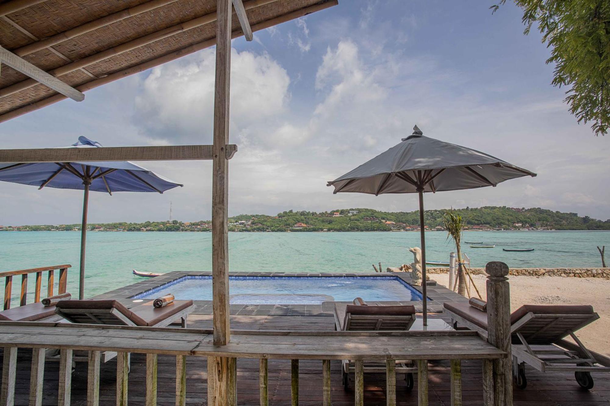 Wooden Beach Sunset Cottages نوسا ليمبونغان المظهر الخارجي الصورة